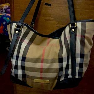 Vintage Burberry hand bag